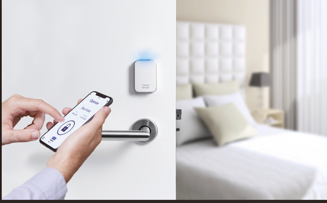 Cerradura electrónica para habitación