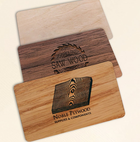 Tarjetas RFID de madera