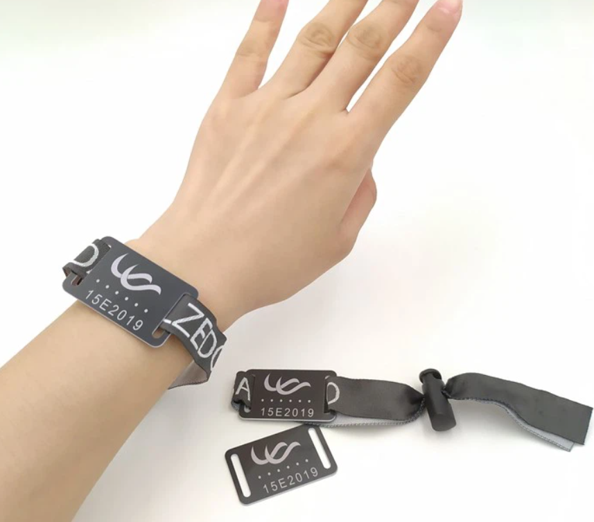 Brazaletes RFID negros