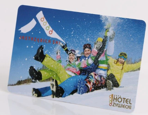 Tarjeta hotelera personalizada