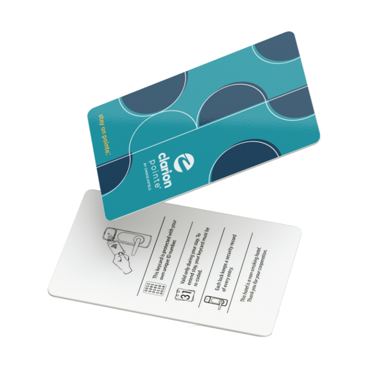 Tarjetas y credenciales hoteleras en diferentes diseños